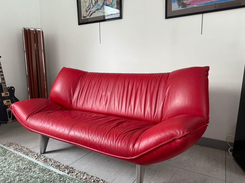 - 1 Canap� Leolux Tango Rouge 1200 M�rignac (33)