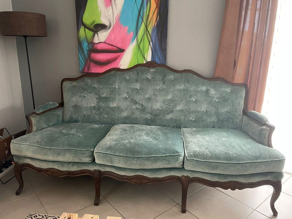 canap� Louis XV 1 Vernosc-l�s-Annonay (07)