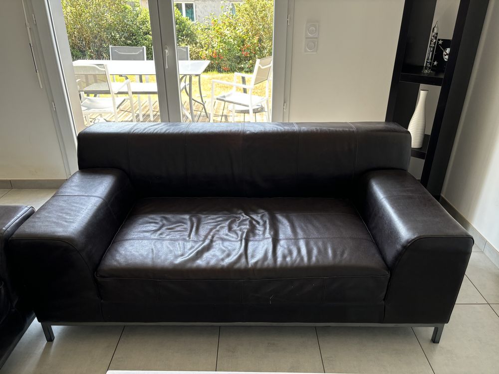 Canap� marron 47 Betton (35)