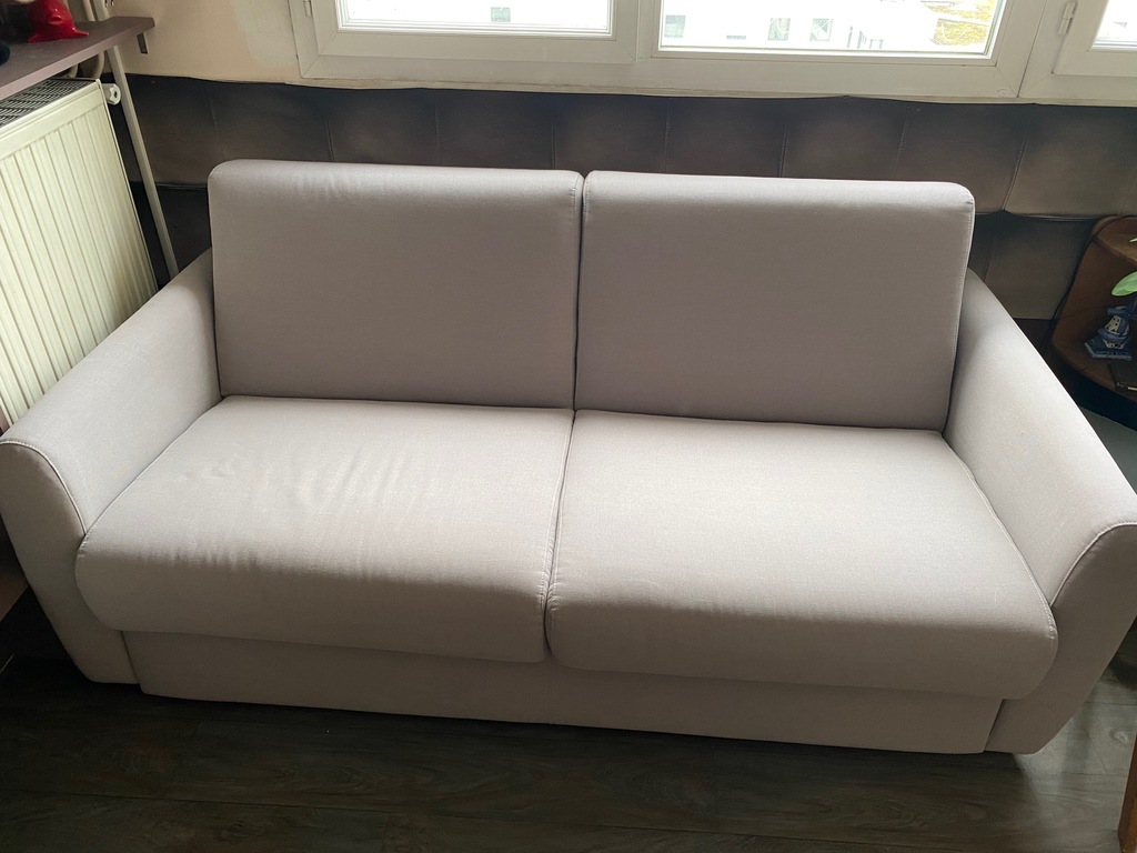 Canap� lit moderne deux places beige clair 0 Paris 15 (75)