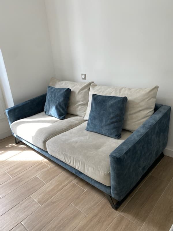 Canap� moderne en velours 1000 Marseille 6 (13)