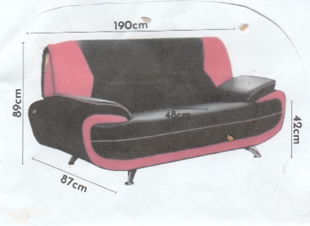 canap� original bicolore jamais utilis� ou �changer 170 Honfleur (14)