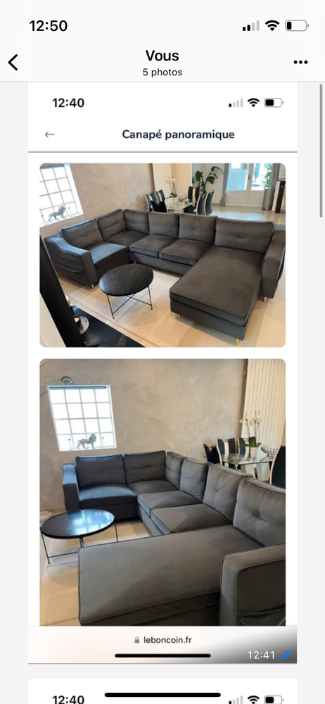 canap� panoramique 500 Ozoir-la-Ferri�re (77)