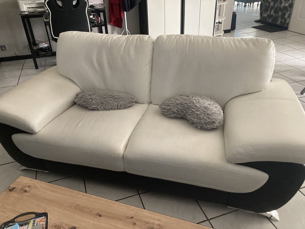 canap� 3 pi�ces cuir 0 Brach (33)