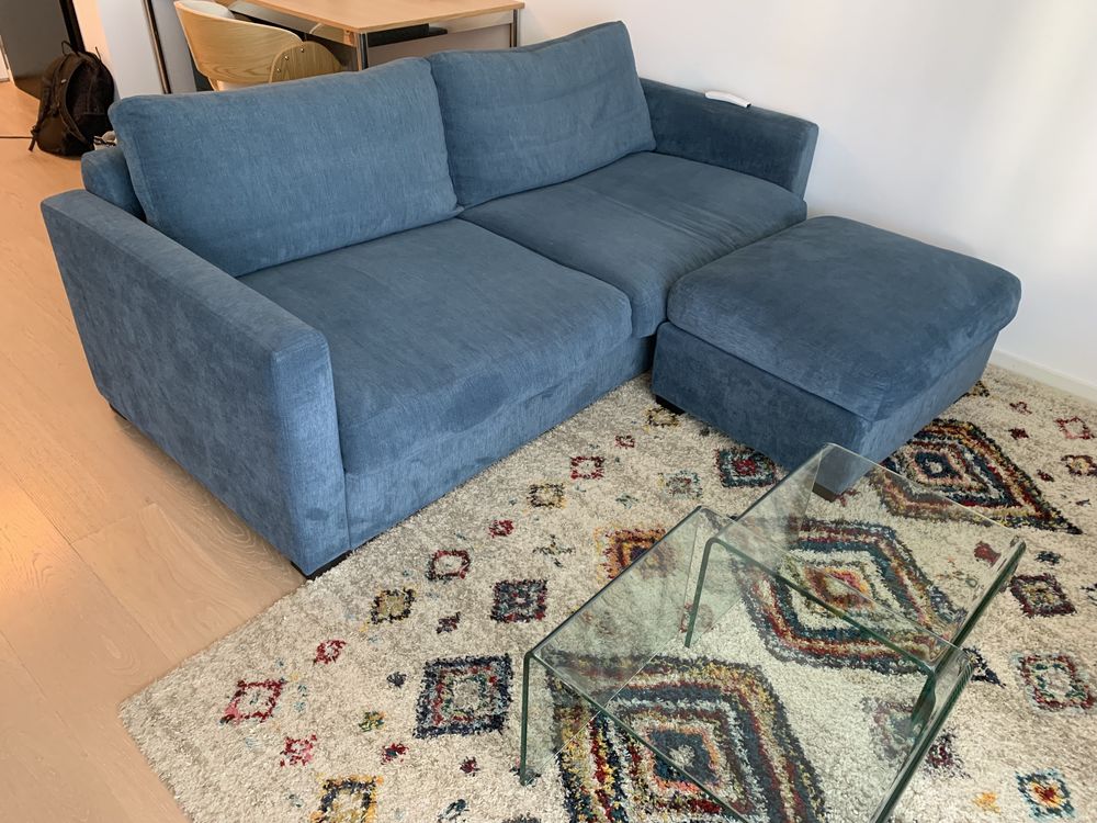 Canap� 3 places bleu HOME SPIRIT 700 Meg�ve (74)