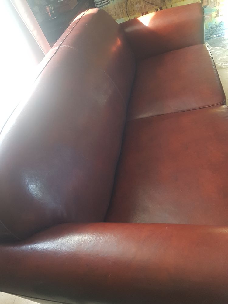 Canap� 3 Places CLUB marron clair 270 Barbizon (77)