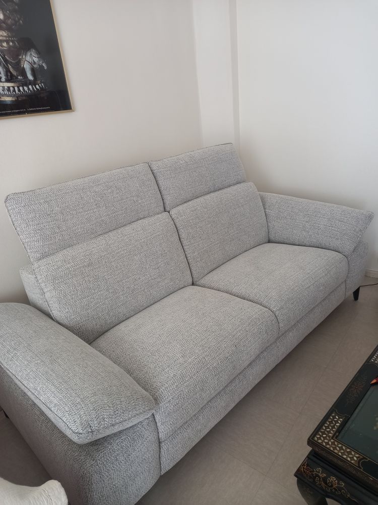 CANAPE 2 PLACES COLUMBIA TISSU ACHAT MAGASIN LA CERUSERAIE 2000 Villeneuve-d'Ascq (59)