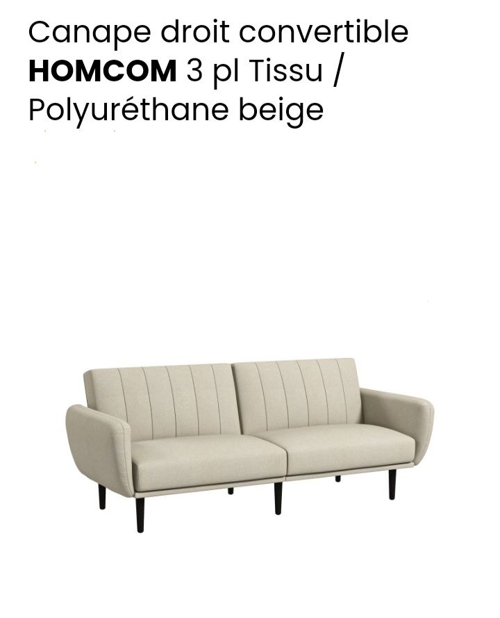 Canap� 3 places convertible 150 Antony (92)