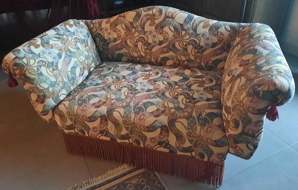 Canap� 2 places �poque 1900 style Napol�on 3 300 Cauvignac (33)