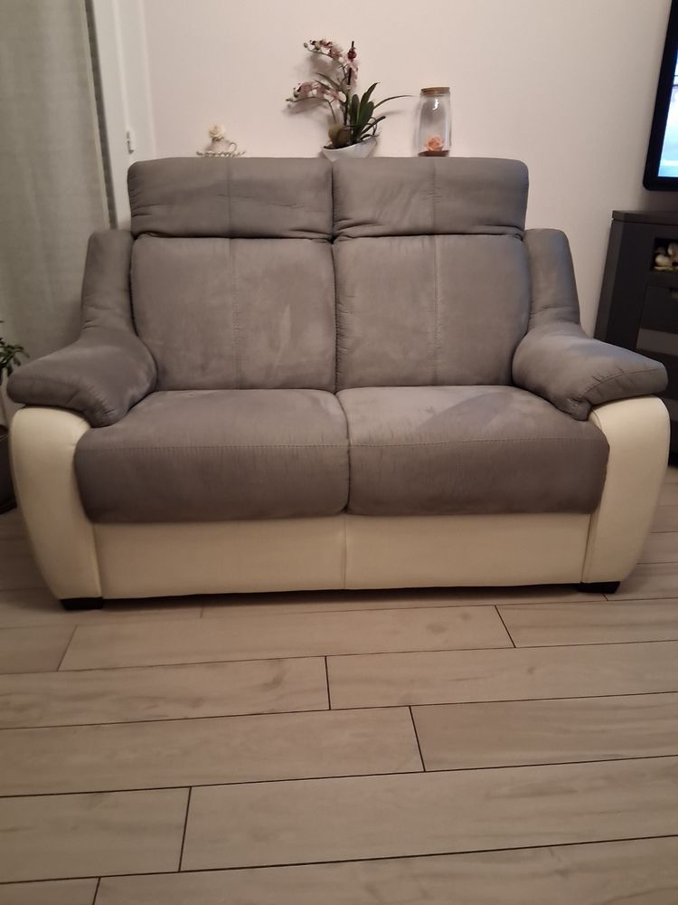 canap� 2 places �tat neuf en cuire 350 Savigny (69)