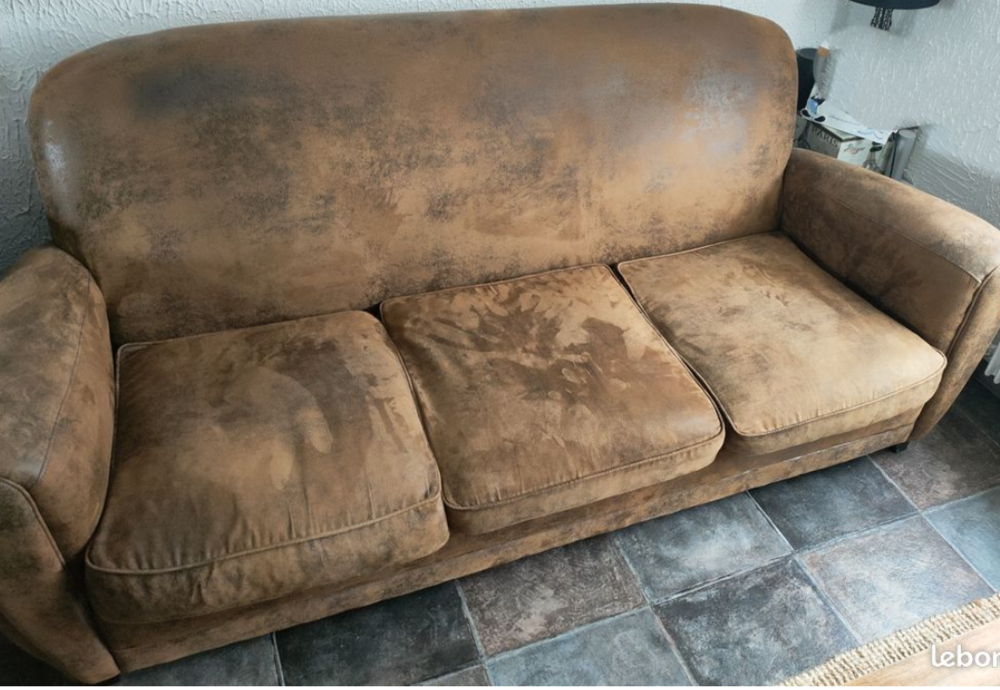 Canap� 3 places et fauteuil ARIZONA  ( maison du monde) 700 Essars (62)