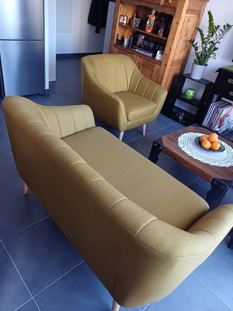 Canap� 2 places + fauteuil 550 Marseille 12 (13)