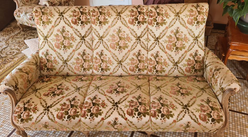 Canap� 3 places et 2 fauteuils style r�gence
0 Vironchaux (80)