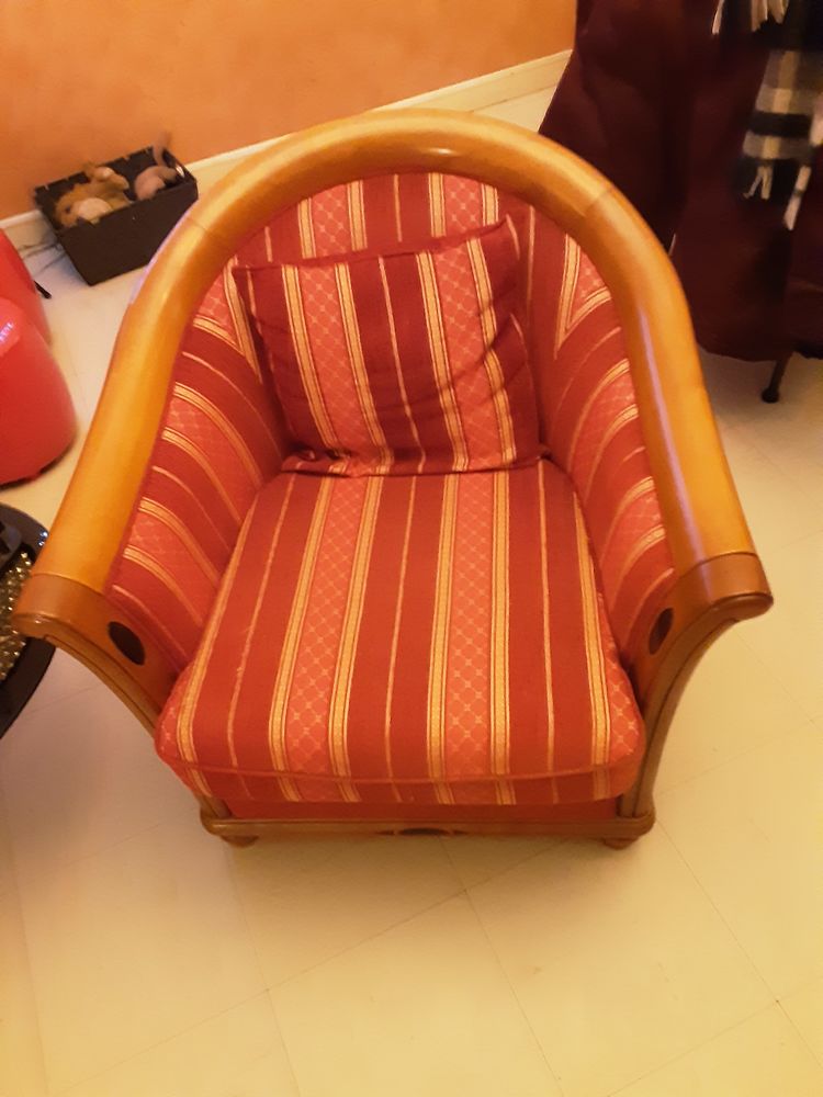 Canap� 2 places + 2 fauteuils 120 Cheny (89)