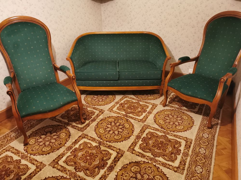 canap� 2 places et ses 2 fauteuils 0 Chemill� (49)