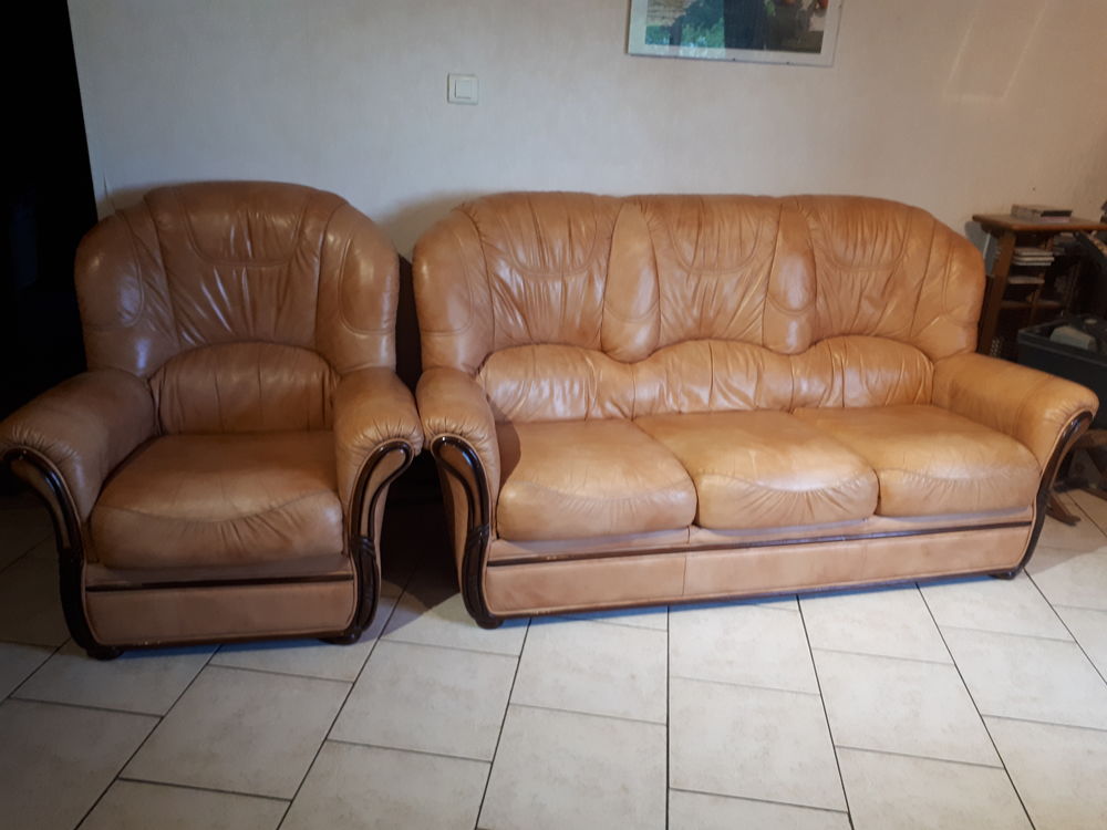 canap� 3 places et ses fauteuils 100 Jans (44)