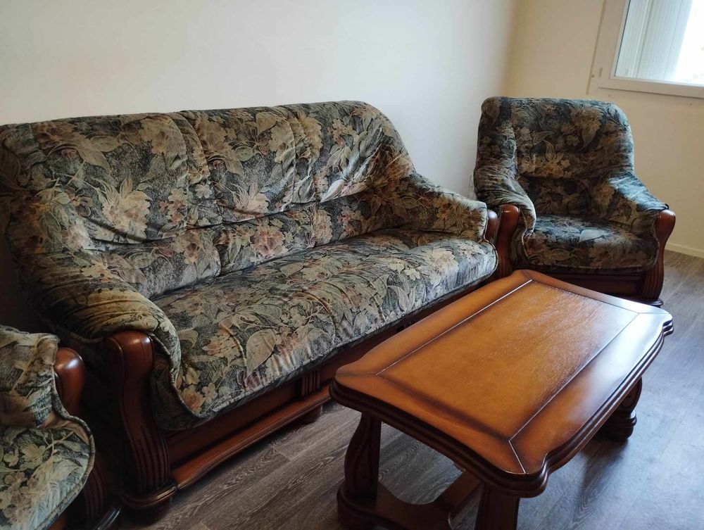 Canap� 3 places + 2 fauteuils 400 Les Andelys (27)