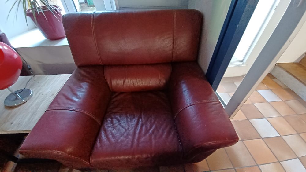 Canap�  3 places et ses 2 fauteuils 150 Sca�r (29)