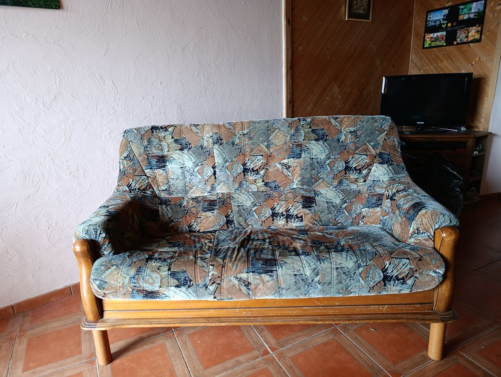 Canap� 3 places et 2 fauteuils 100 Espalem (43)