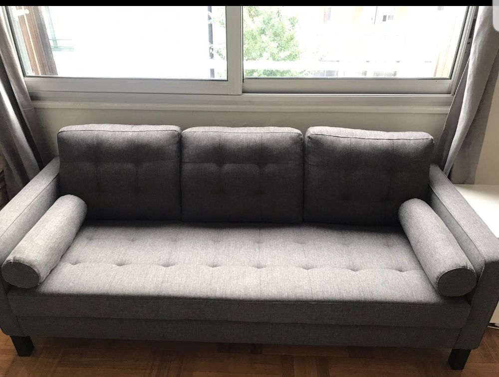 Canape 3 places fixe 200 Boulogne-Billancourt (92)