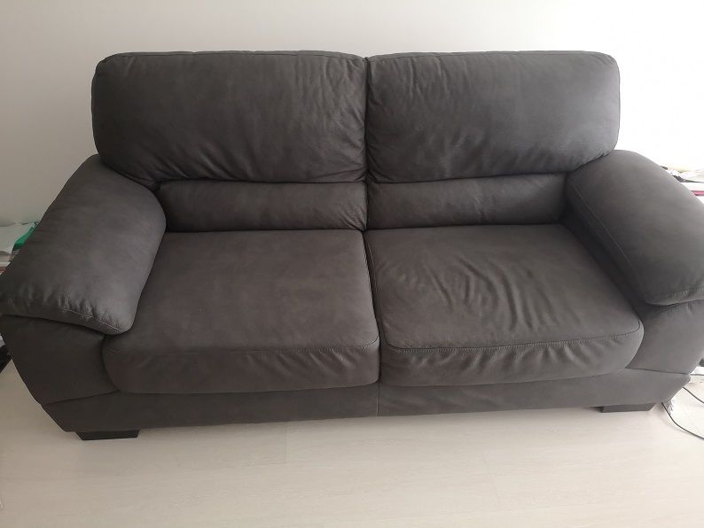 Canap� 3 places gris anthracite comme neuf 190 Sainte-Luce-sur-Loire (44)