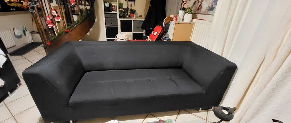 Canap� 2/3 places gris anthracite 0 Sucy-en-Brie (94)