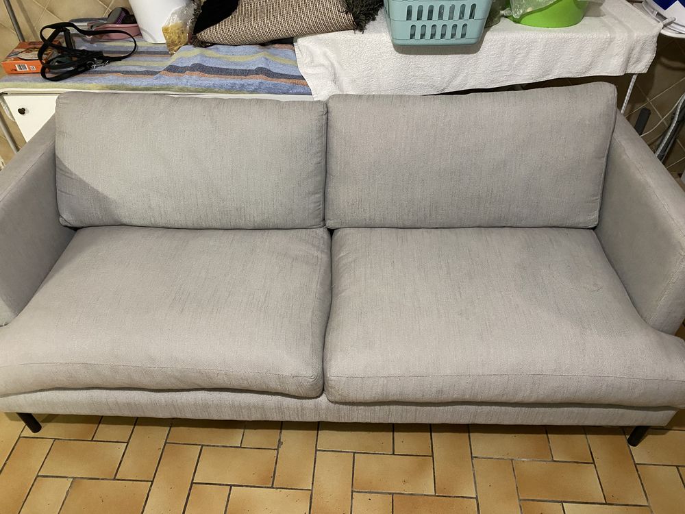 Canap� 3/4 places gris chin� 300 Ch�lons-en-Champagne (51)