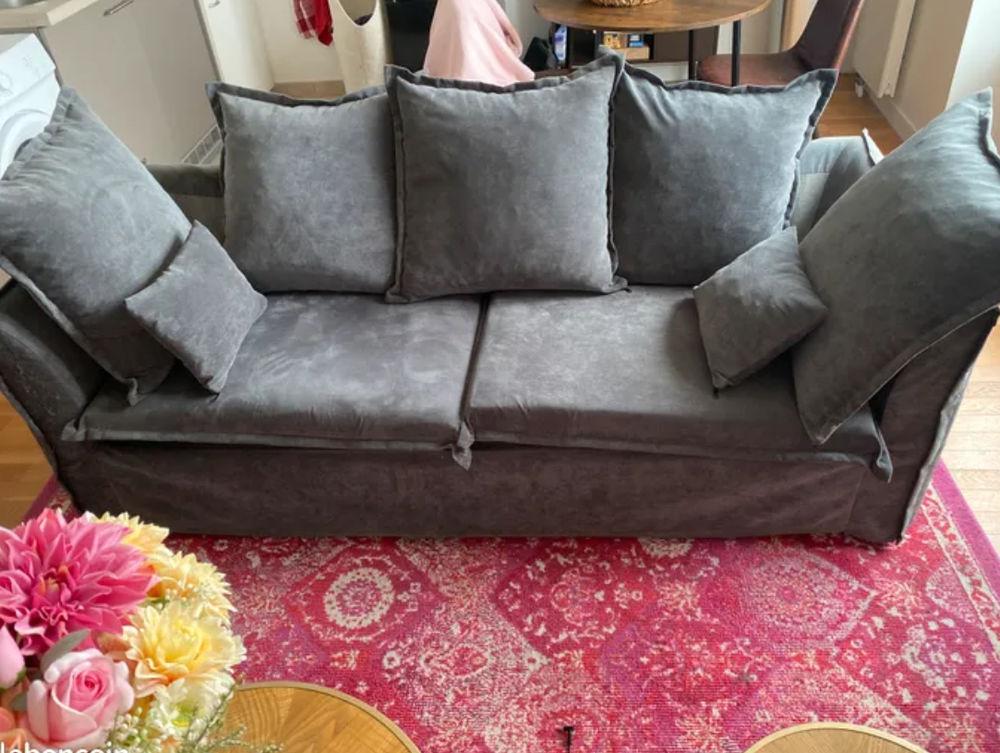 Canap� 2 places gris 95 Ch�tenay-Malabry (92)
