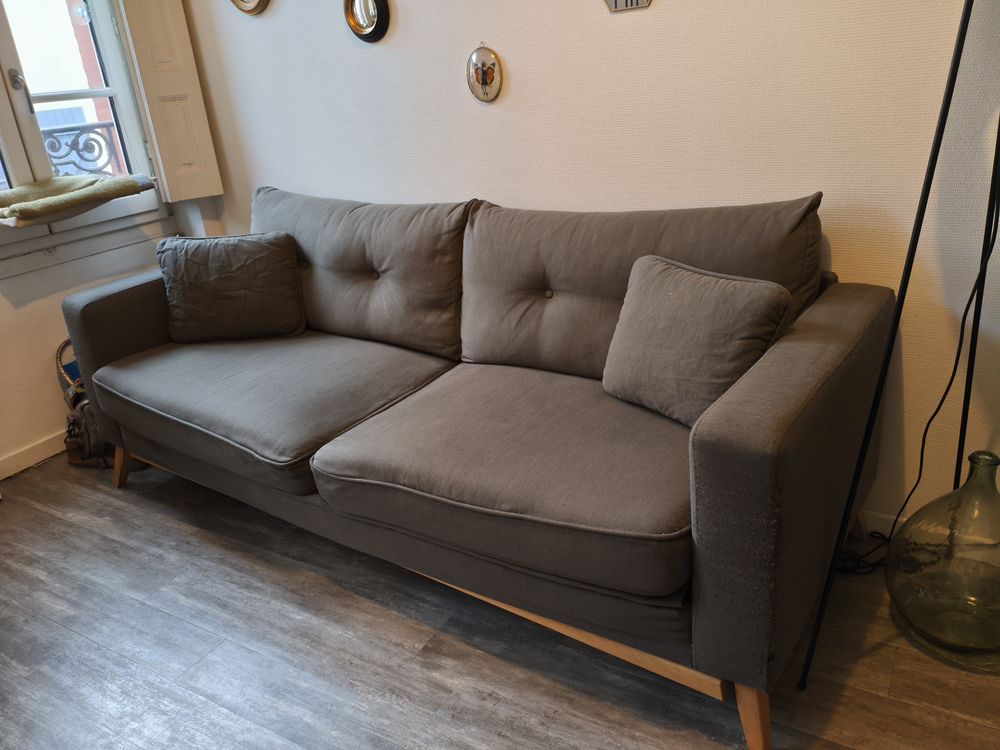 Canap�-lit 3 places Maison du Monde vert 50 Toulouse (31)