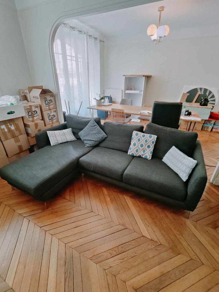 Canap� 3 places + m�ridienne 400 Paris 12 (75)