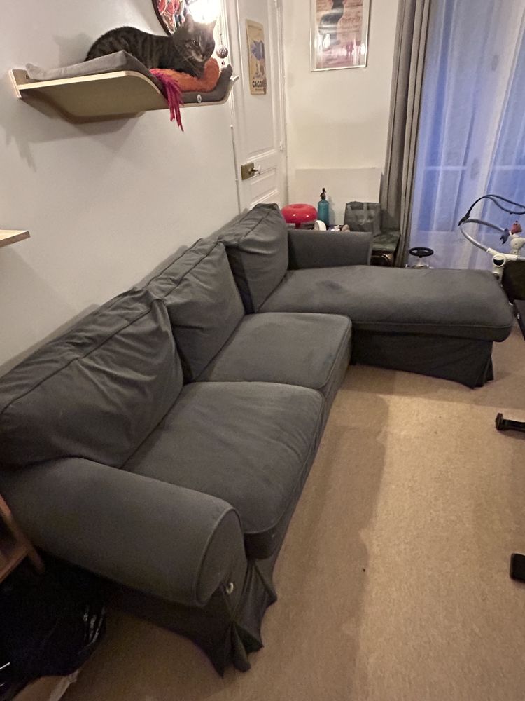 Canap� 3 places m�ridienne EKTORP IKEA 180 Paris 14 (75)