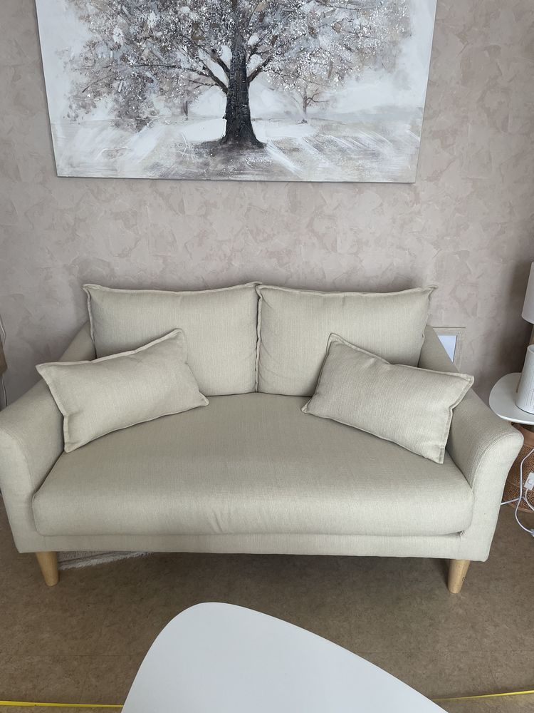 Canap� 2 places miloboo beige 200 Argentan (61)