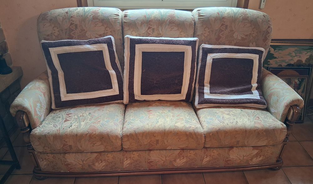 Canap� 3 places plus 1 fauteuil 65 Saint-B�rain (43)