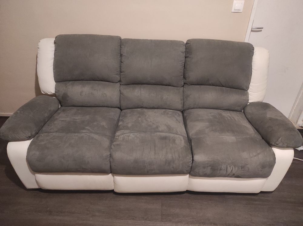 Canap� 3 places relax manuels 100 Roubaix (59)