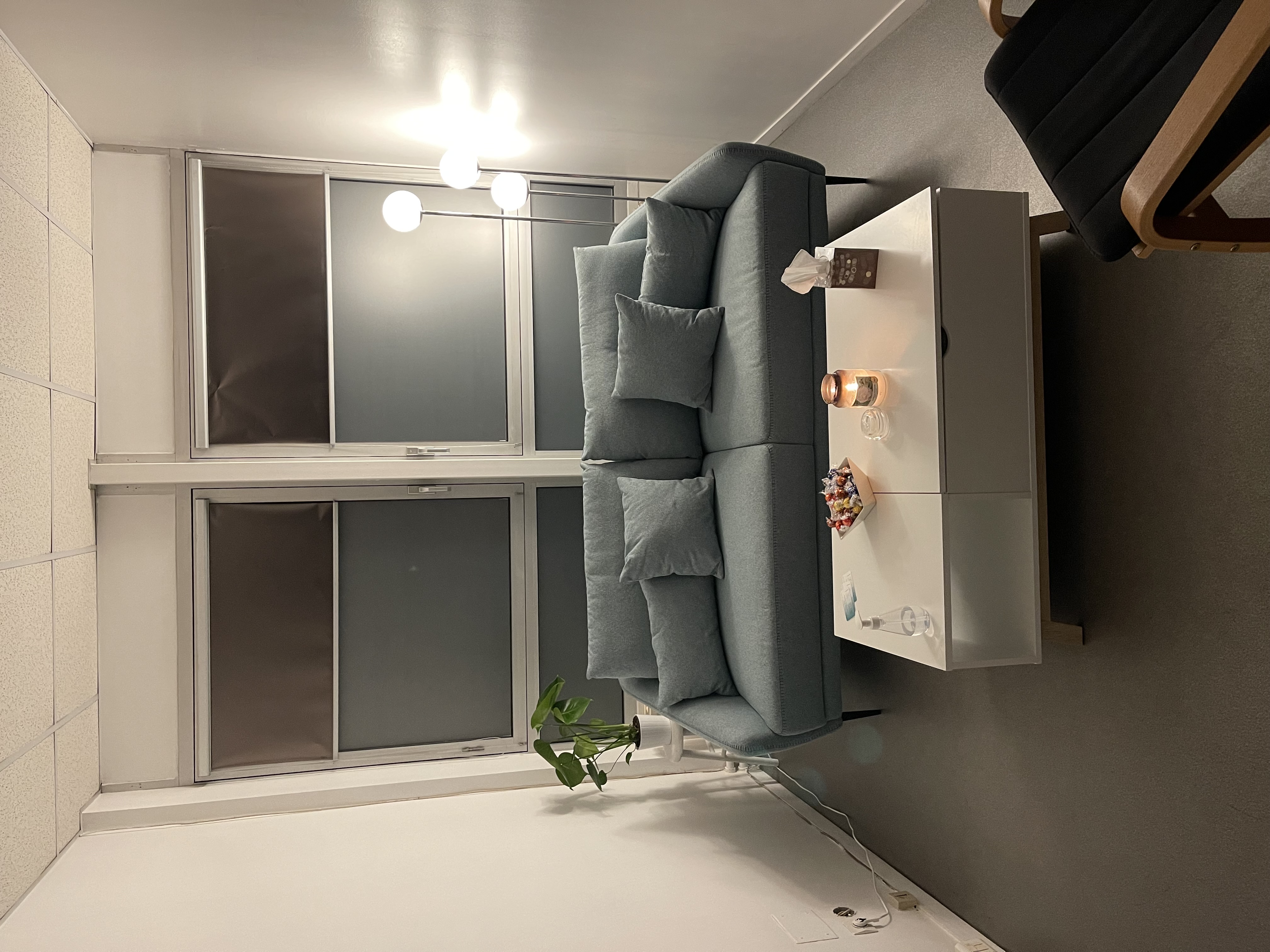 Canap� 3 places en tissu 800 Reims (51)