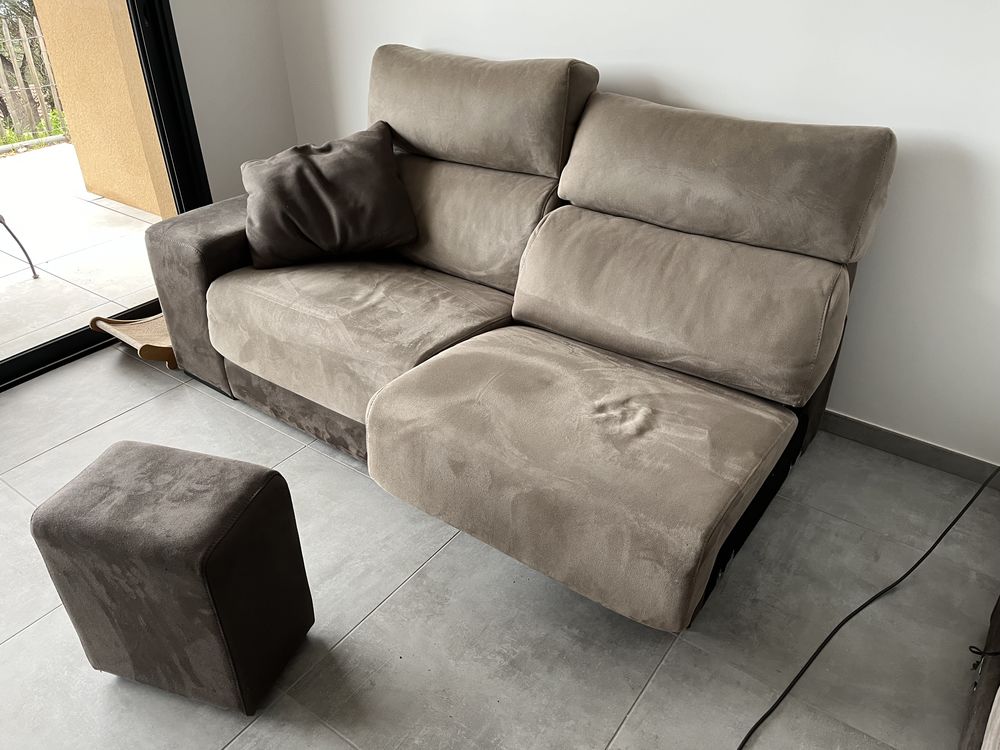 Canap� 3 places en tissu tr�s confortable 300 Carg�se (20)