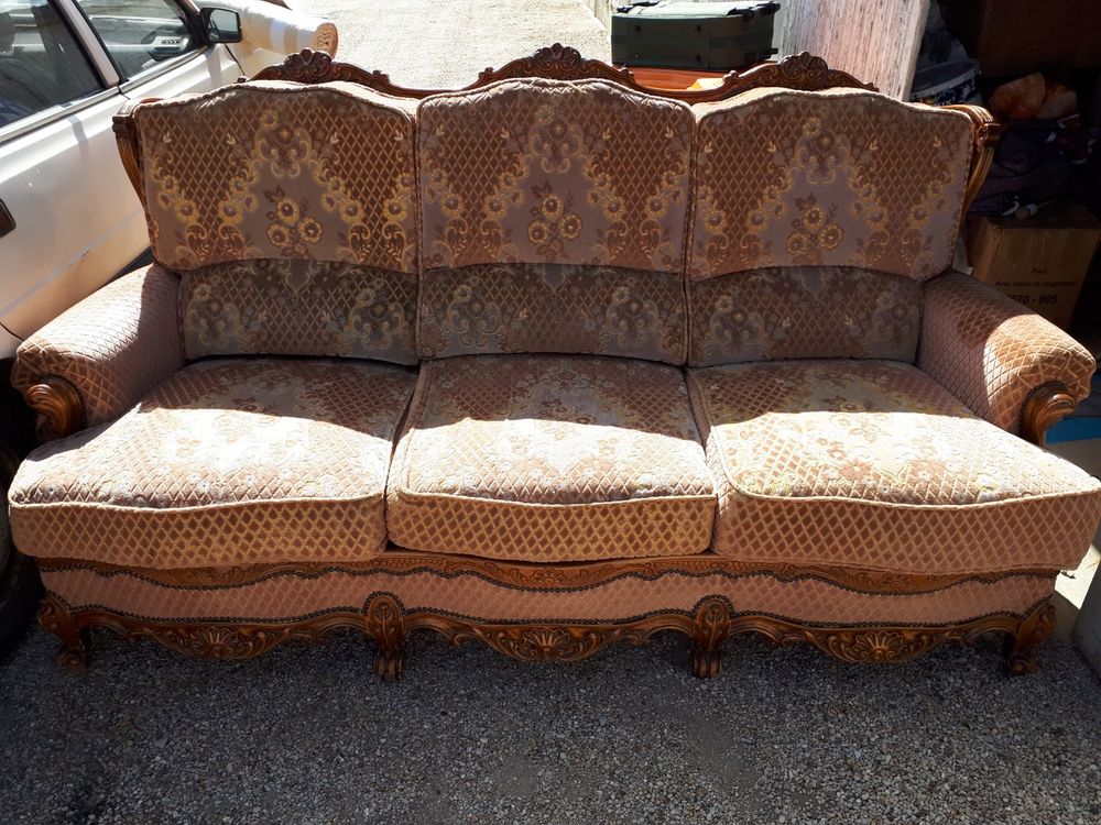 Canap� 3 places en tissu 60 Montigny-Lencoup (77)