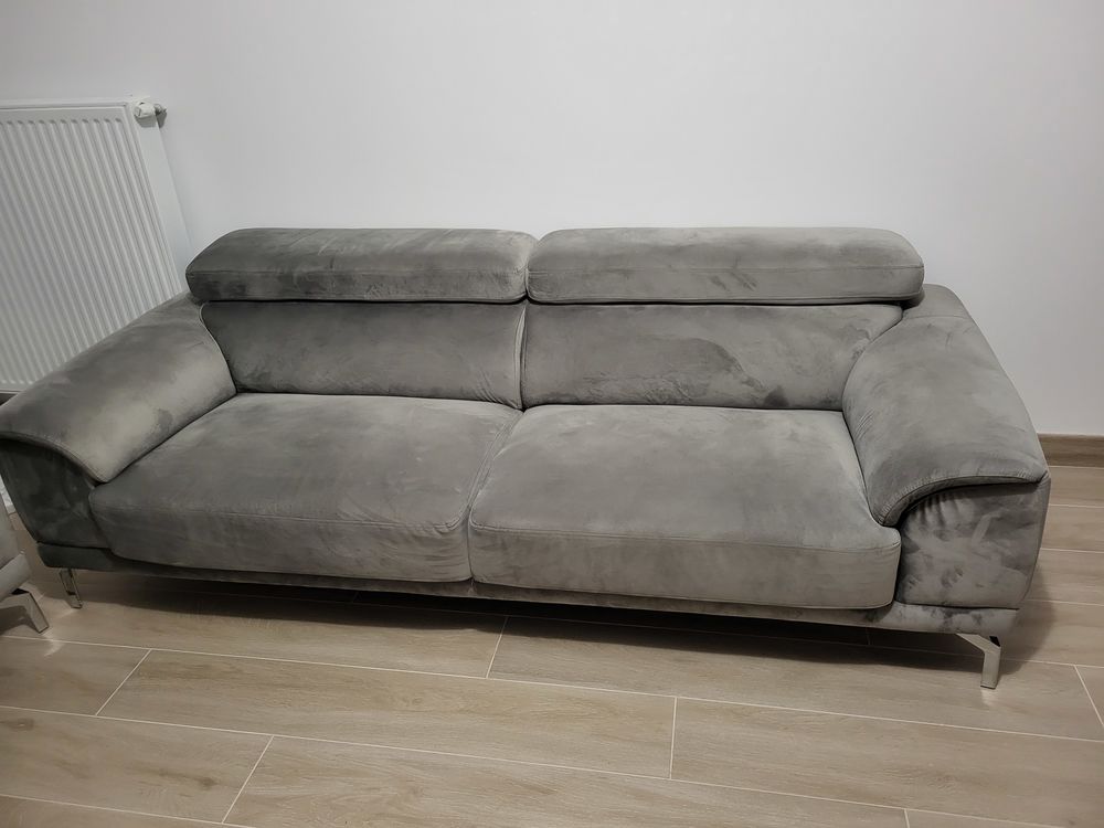 Canap� 3 places velour - DIVANI CONFORT 400 Isles-les-Meldeuses (77)