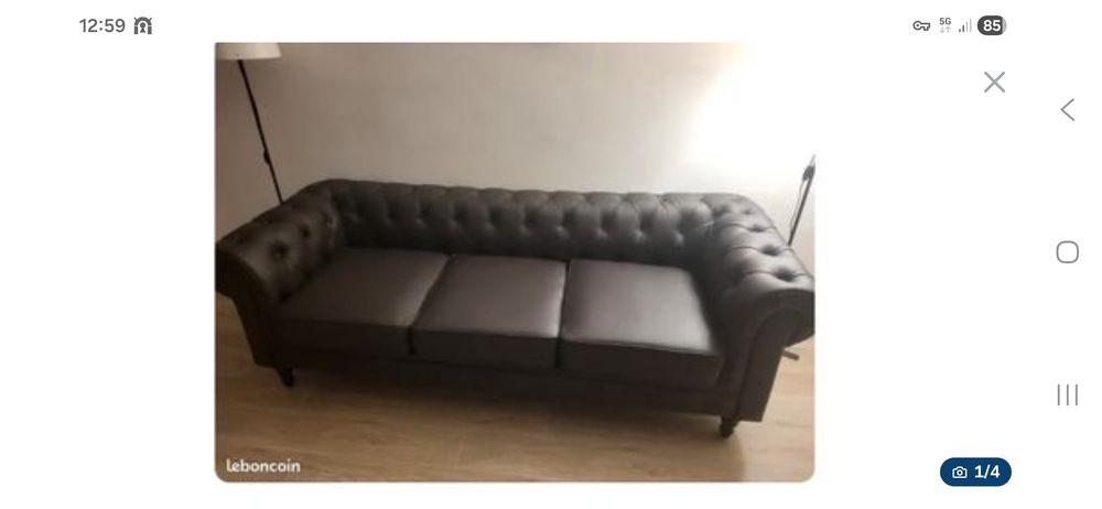 Canap� 3 places 140 Port-Saint-P�re (44)