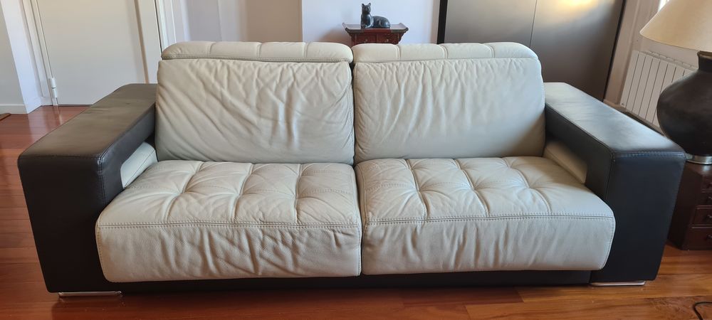 Canap� et Pouf en cuir 400 Saint-Cyr-l'�cole (78)