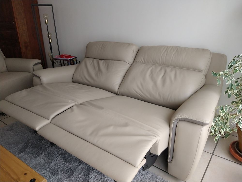 Canap� relax �lectrique en cuir 1200 Bourg-de-P�age (26)