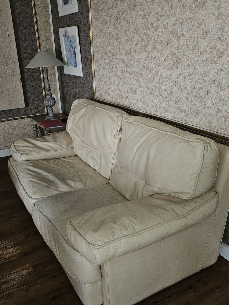 CANAPE ROCHE BOBOIS CUIR BLANC IVOIRE 350 Saint-S�bastien-sur-Loire (44)