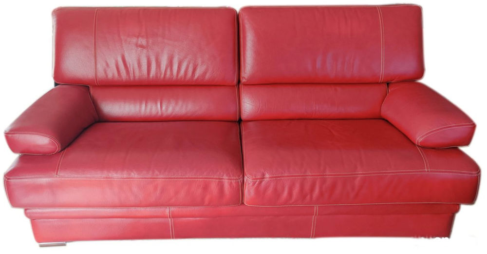 Canap� rouge en cuir 200 cm - tr�s bon �tat
340 Escalquens (31)