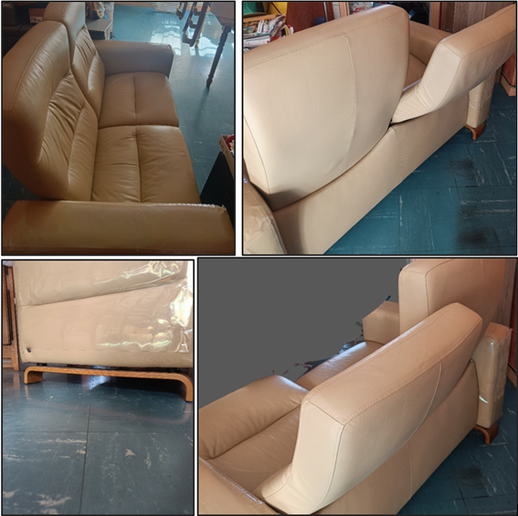 CANAPE STESSLESS 2 places 1200 Vaires-sur-Marne (77)