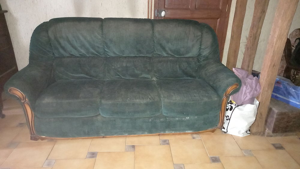 Canap� velour 50 Sorde-l'Abbaye (40)