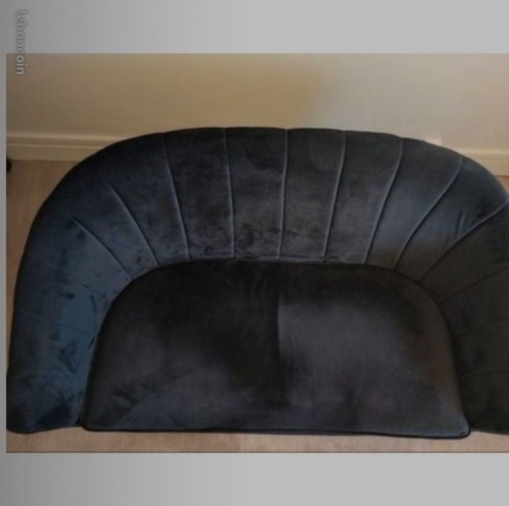 Canap� en velours 120 La Celle-Saint-Cloud (78)