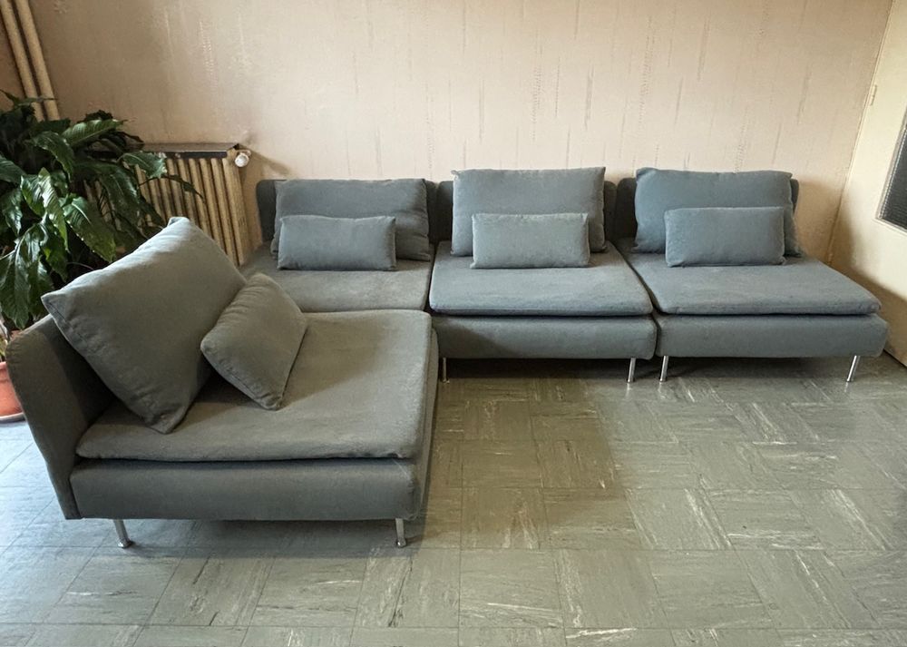 Canap� vert clair Ikea S�derhamn 4 places 950 Lyon 7 (69)