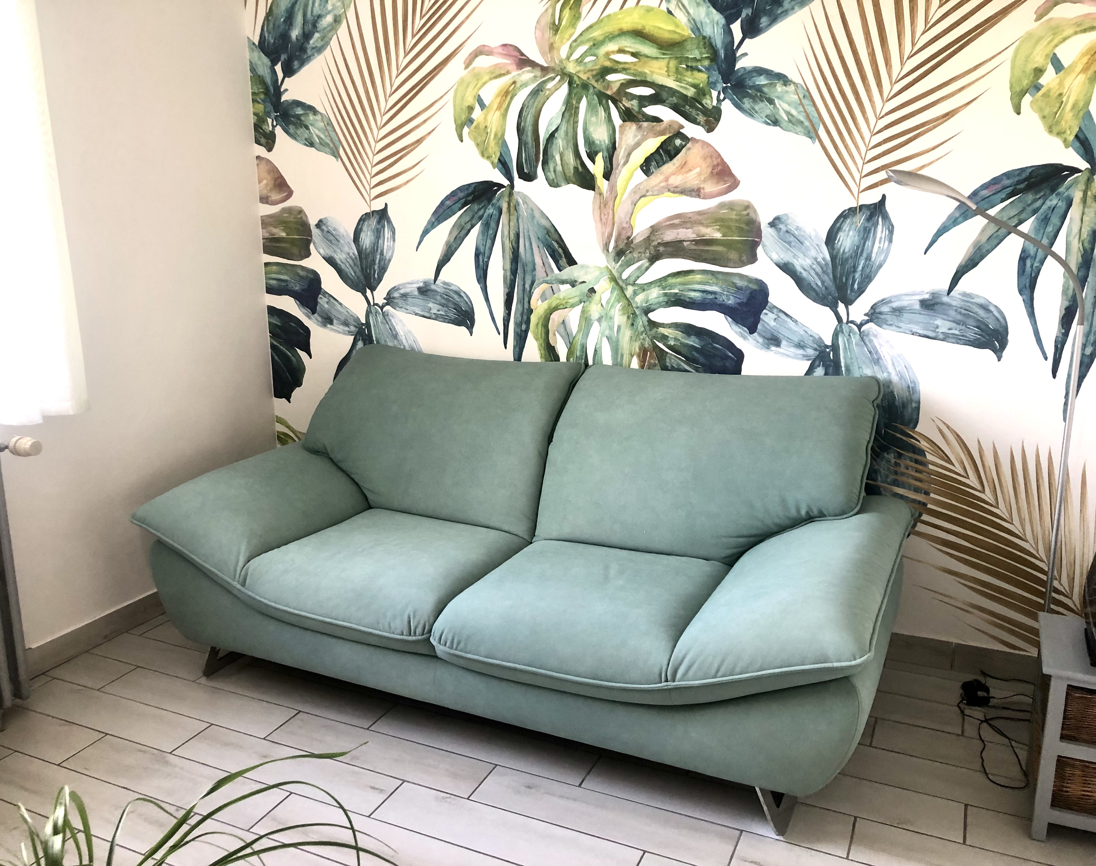 Canap� vert Trinidad 900 Saintes (17)