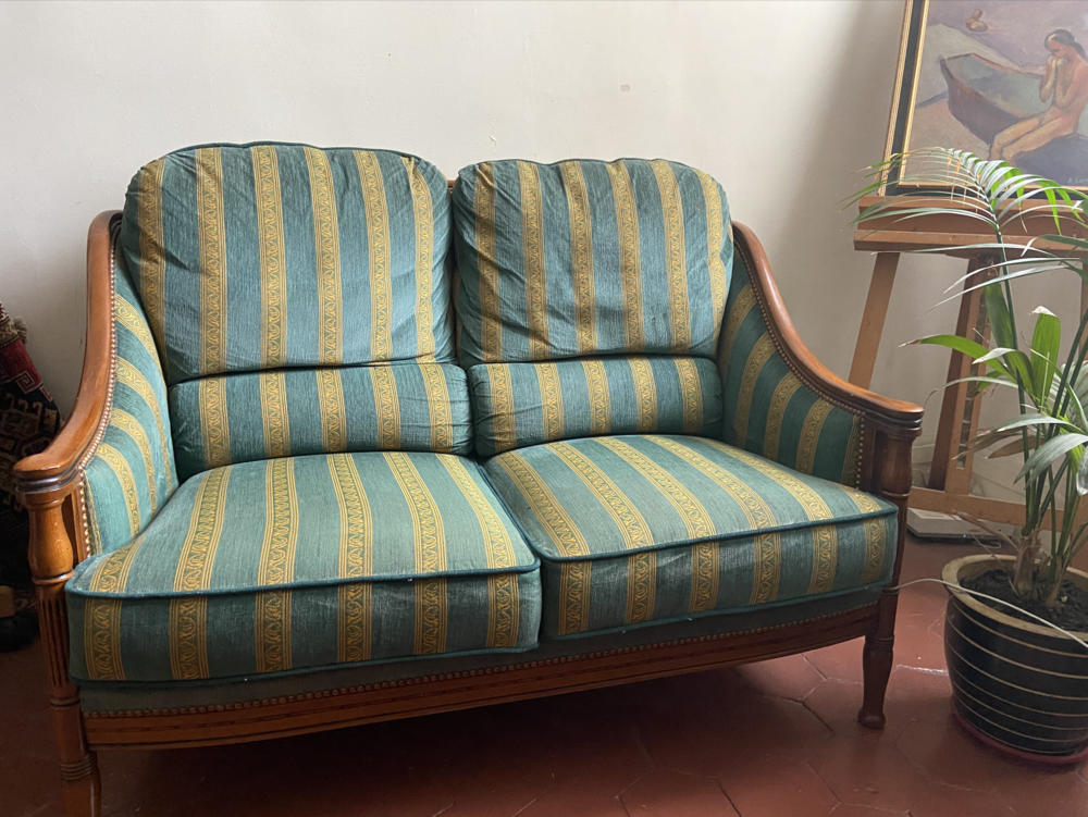 Canap� vintage 2 places - Style Louis XV 200 Paris 6 (75)