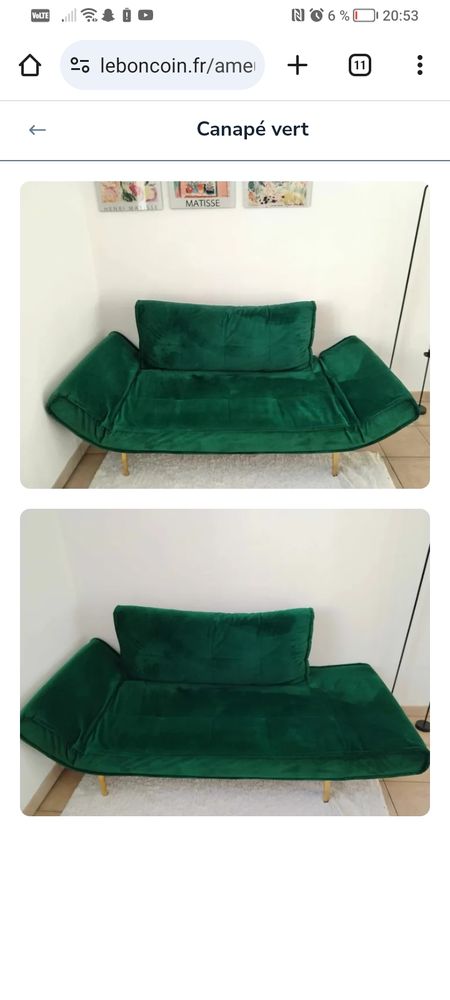 Canap� 170 La Madeleine (59)